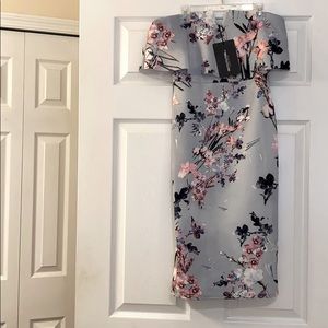 PRETTY LITTLE THING Strapless Dress US size 4